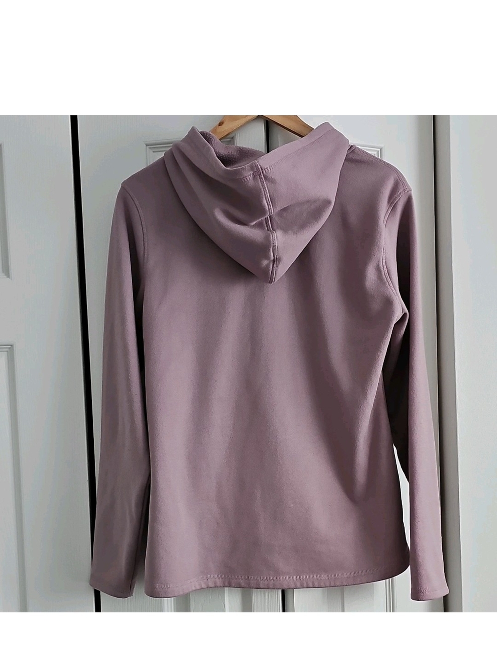 Beverly Hills Polo Club Girls Dusty Rose Zip Hoodie - Picture 4 of 5